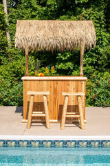 Dundalk Leisurecraft Canadian Timber Southern Fantasy Tiki Bar - Green Vista Living
