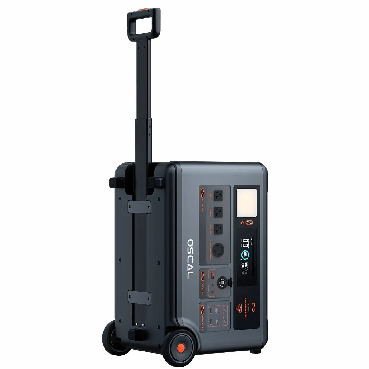 Oscal PowerMax 6000 | 6000W Portable Power Station with 120/240V Dual Voltage - Green Vista Living