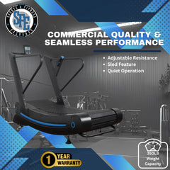 SFE Air Runner Pro Curved Treadmill (NEW) - Green Vista Living