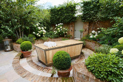 Dundalk Leisurecraft Canadian Timber The Starlight Wood Burning Hot Tub - Green Vista Living