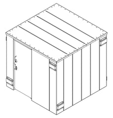 Swisher ESP Safety Shelter- 14 Person Residential Capacity - Green Vista Living