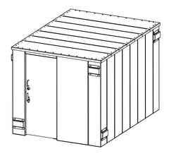 Swisher ESP Safety Shelter- 20 Person Private / 12 Person Business - Green Vista Living