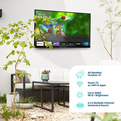 Platinum Series - MirageVision Full Sun Outdoor TV - Green Vista Living