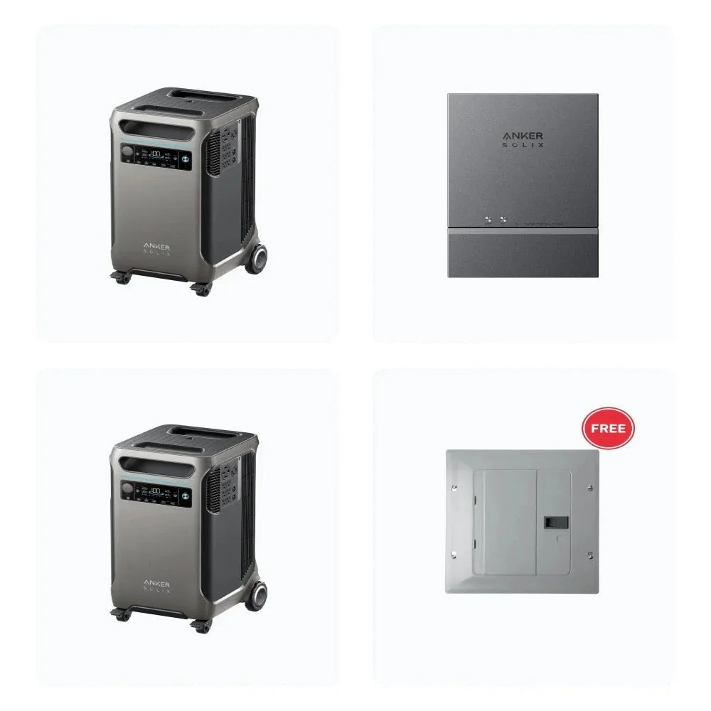 Anker SOLIX F3800 Smart Home Power Kit (With a Free Anker SOLIX F3800 Protective Cover Bag) - Green Vista Living