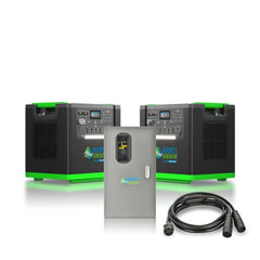 Nature's Generator Lithium 6000 and Transfer Switch - Green Vista Living