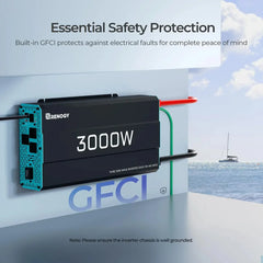 Renogy 700W/1000W/2000W/3000W 12V Pure Sine Wave Inverter - Green Vista Living