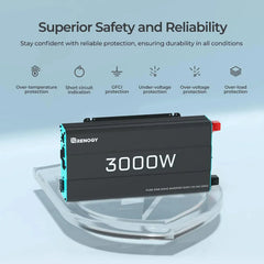 Renogy 700W/1000W/2000W/3000W 12V Pure Sine Wave Inverter - Green Vista Living