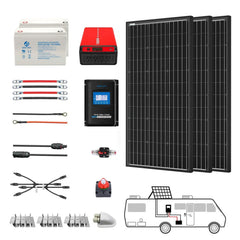 ACOPOWER 300W Mono RV Solar System - Green Vista Living