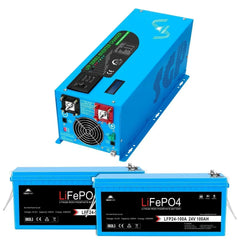 Sungold Power 3000W DC 24V Pure Sine Wave Inverter With Charger - Green Vista Living