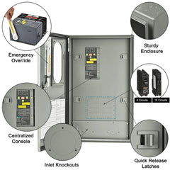 Nature's Generator 30A Automatic Generator Transfer Switch - Green Vista Living
