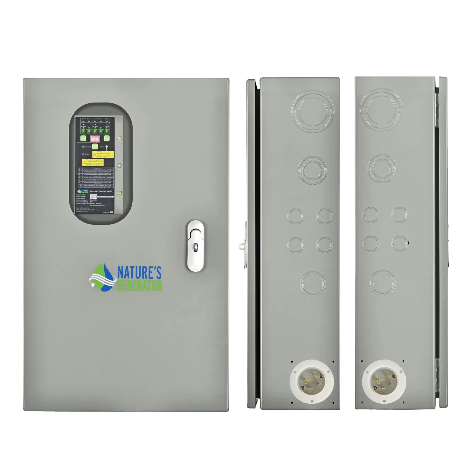Nature's Generator 30A Automatic Generator Transfer Switch - Green Vista Living
