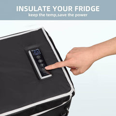 BougeRV 12V 30 Quart (28L) Portable Car Fridge Cover - Green Vista Living