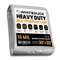 Super Heavy Duty Poly Tarp Cover Thick 16 Mil, 8 oz - Green Vista Living