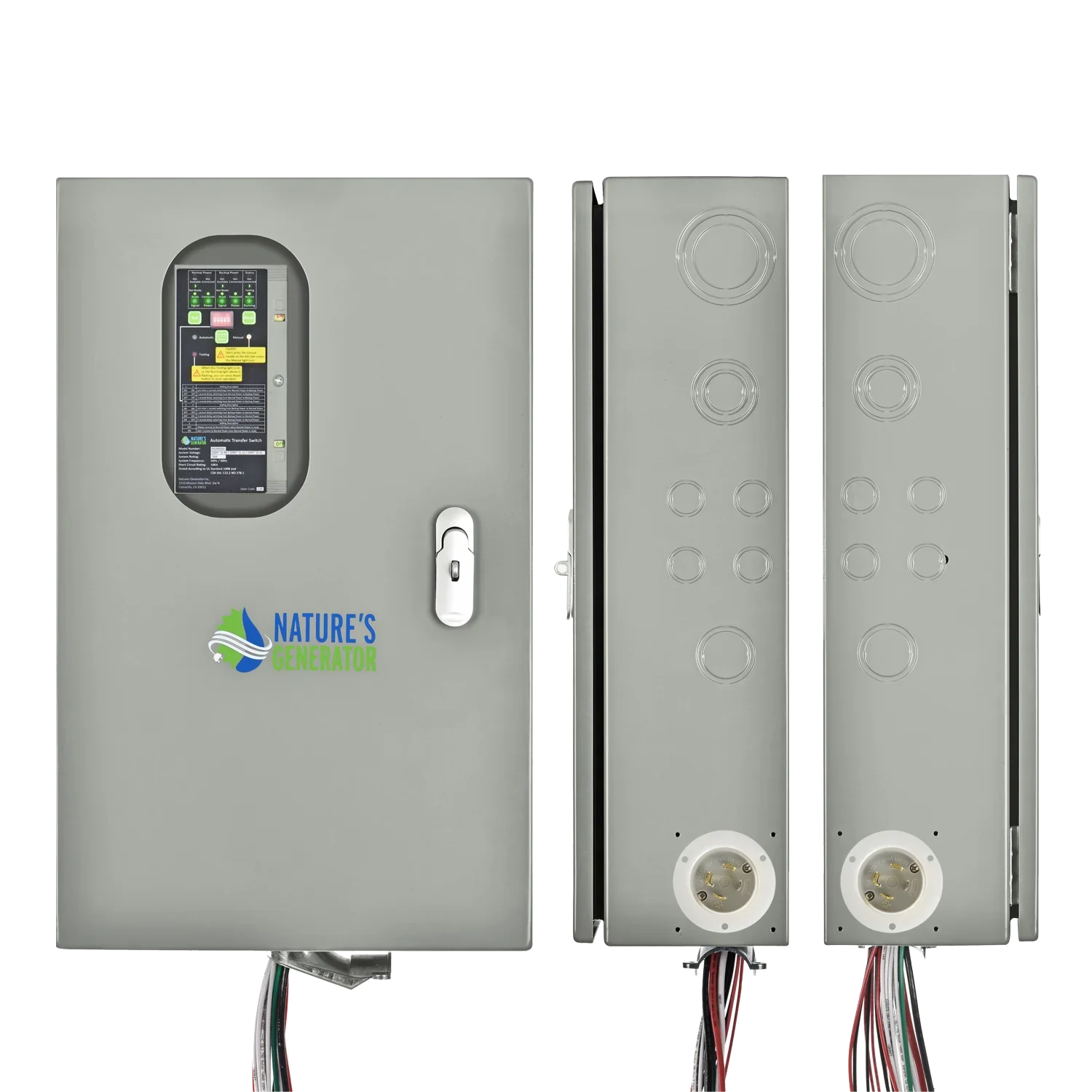 Nature's Generator 30A Automatic Generator Transfer Switch - Green Vista Living