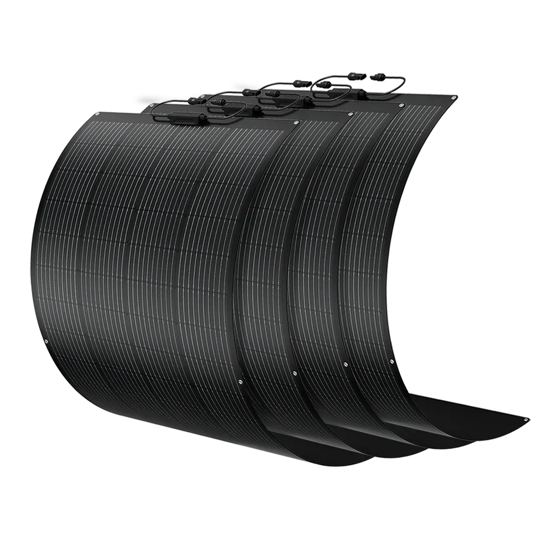 BougeRV Arch 200 Watt Fiberglass Flexible Curved Solar Panel - Green Vista Living