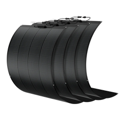 BougeRV Arch 200 Watt Fiberglass Flexible Curved Solar Panel