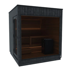 Thermasol Nordic Misty - Dark Nordic Spruce, 2-6 Person, Outdoor Sauna - Green Vista Living
