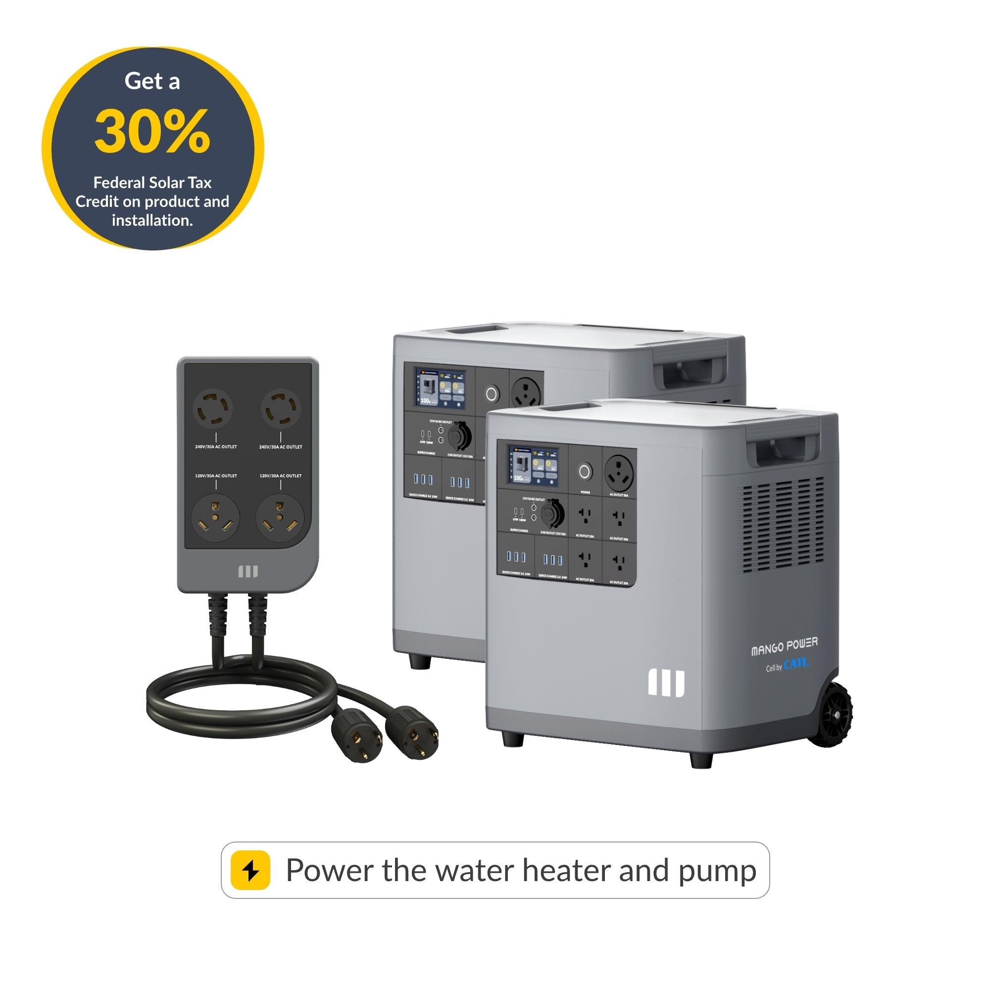 Mango Power E Home Backup and Portable Power Station - Green Vista Living