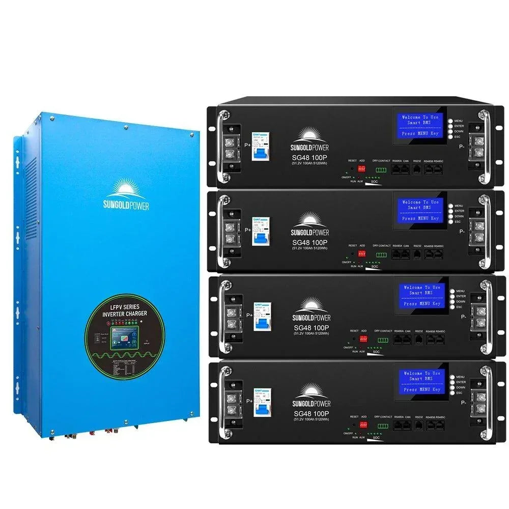 Sungold Power 18000W 48V Split Phase Pure Sine Wave Inverter Charger - Green Vista Living