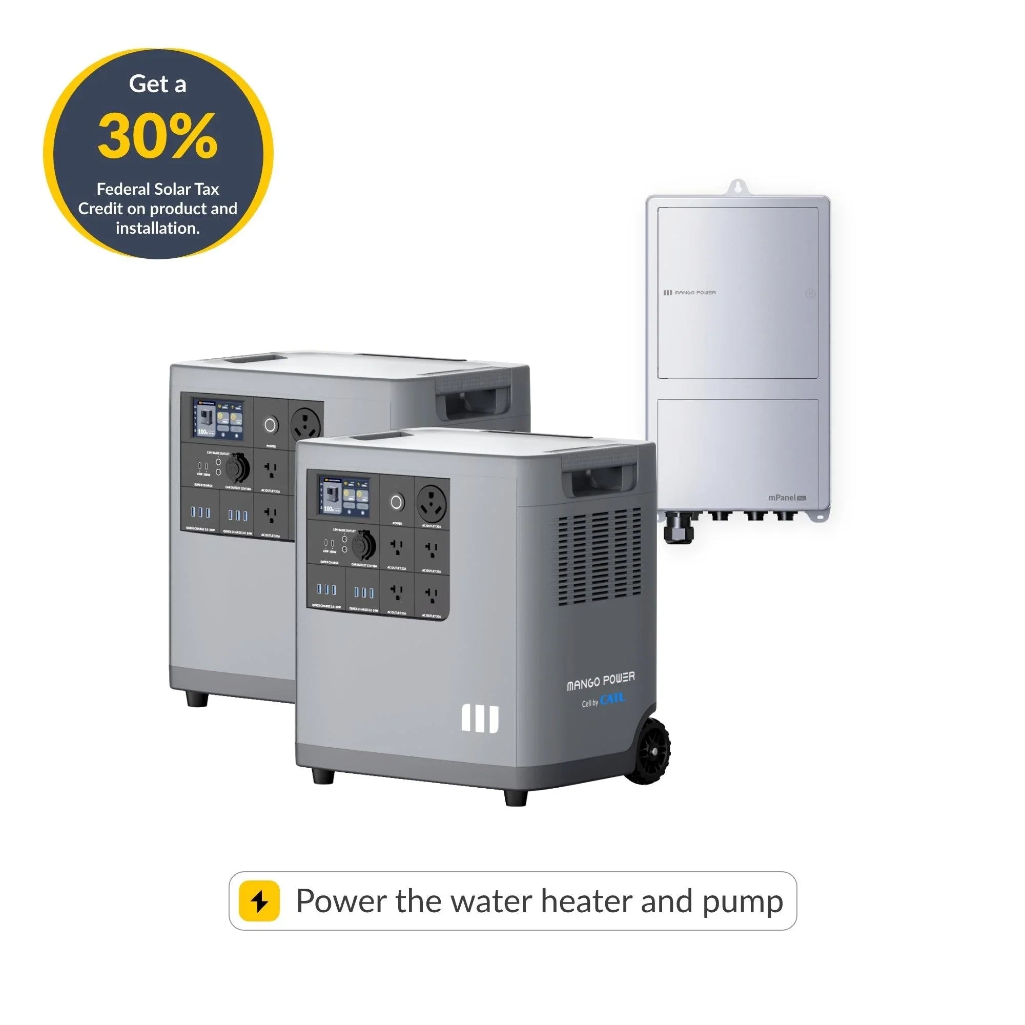 Mango Power E Home Backup and Portable Power Station - Green Vista Living