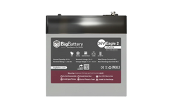 BigBattery 36V EAGLE 2 1.63 kWh LiFePO4 Battery with Heater and Comms