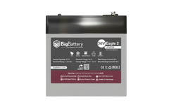 BigBattery 36V EAGLE 2 1.63 kWh LiFePO4 Battery with Heater and Comms - Green Vista Living