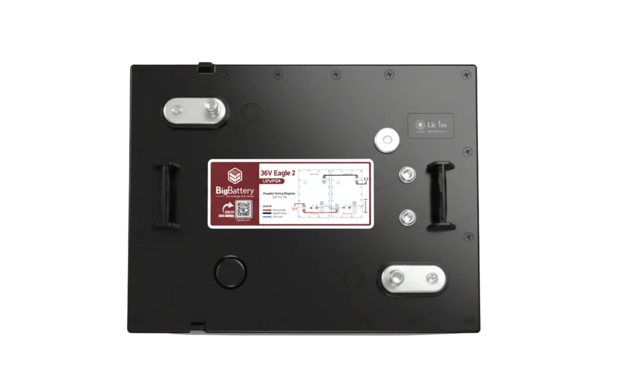 BigBattery 36V EAGLE 2 1.63 kWh LiFePO4 Battery with Heater and Comms - Green Vista Living