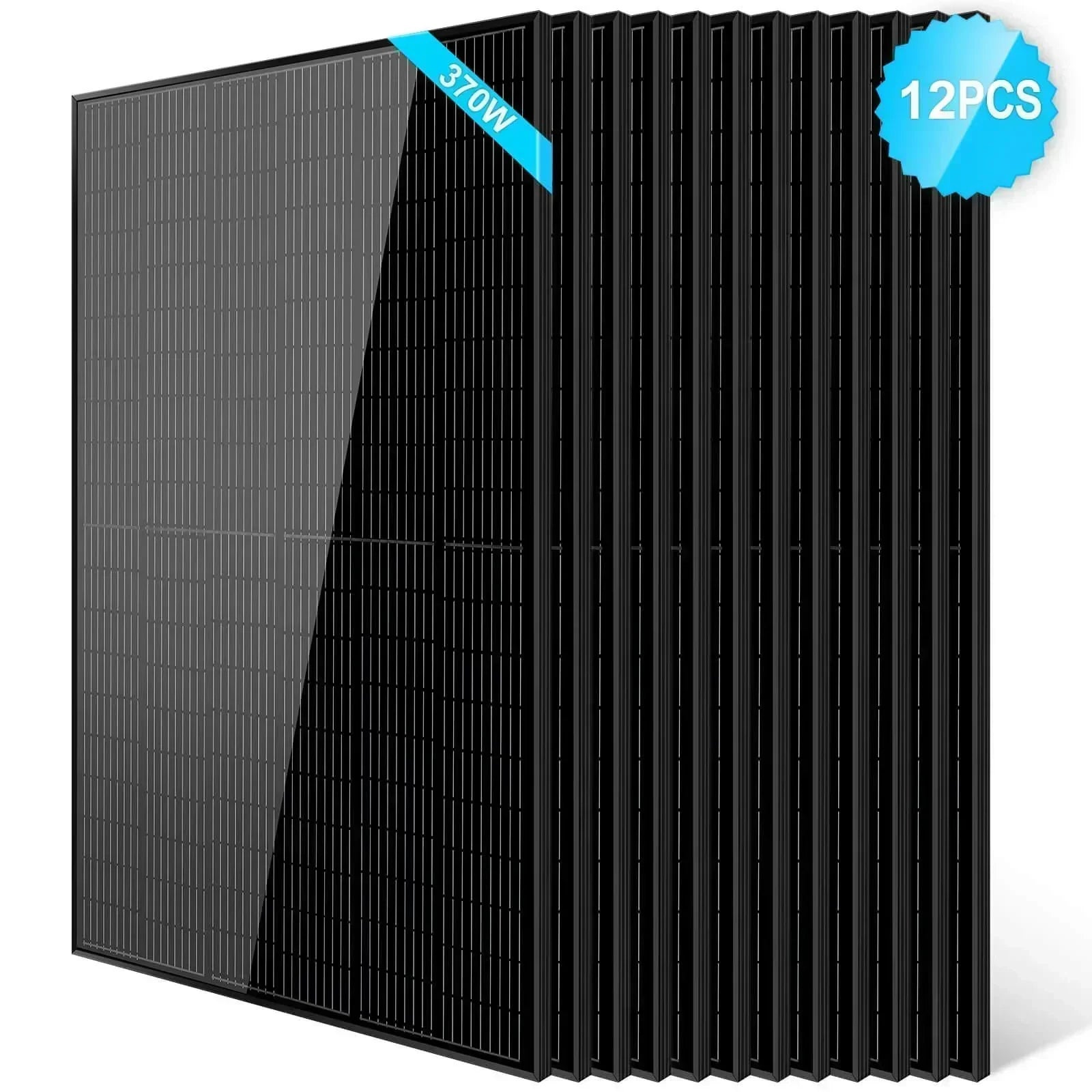 Sungold Power 370W Mono Black PERC Solar Panel - Green Vista Living