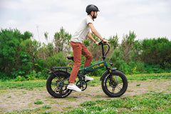 Vitilan I7 Pro Folding Full Suspension Electric Bike - Green Vista Living