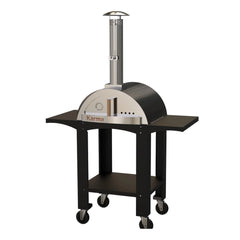 WPPO Karma 25 Colored Wood-Fired Oven With Stand/ Cart - Green Vista Living