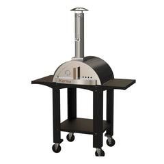 WPPO Karma 25 Colored Wood-Fired Oven With Stand/ Cart - Green Vista Living