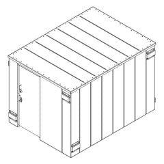 Swisher ESP Safety Shelter- 20 Person Private / 12 Person Business - Green Vista Living
