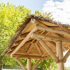 Dundalk Leisurecraft Canadian Timber Tropical Paradise Tiki Bar - Green Vista Living