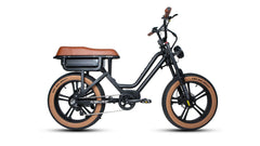 EUNORAU FLASH LITE ST 52V750W Fat Tire eMoped Electric Bicycle - Green Vista Living