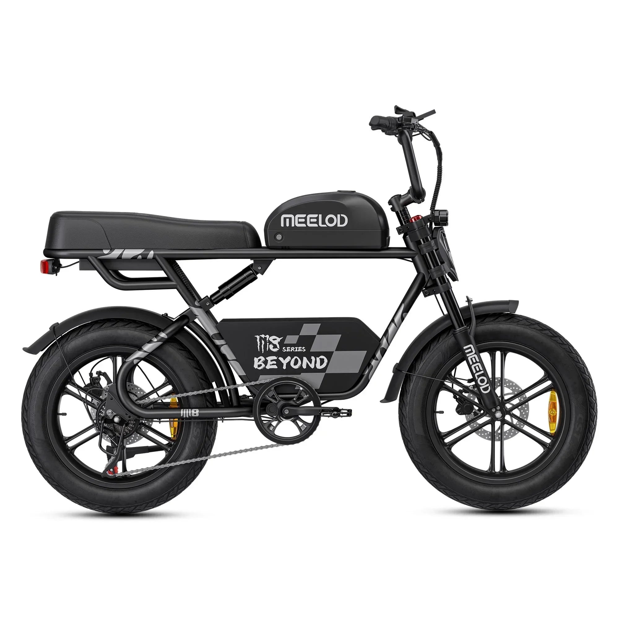 MEELOD M8 Fat Tire Ebike - Long Range - Green Vista Living