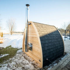 Dundalk Leisurecraft Canadian Timber MiniPOD Sauna | 4 Persons - Green Vista Living