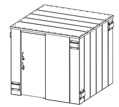 Swisher ESP Safety Shelter- 14 Person Residential Capacity - Green Vista Living