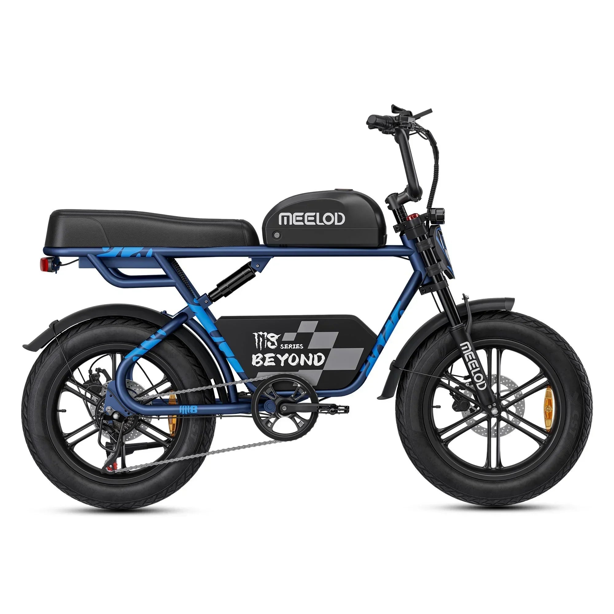 MEELOD M8 Fat Tire Ebike - Long Range - Green Vista Living