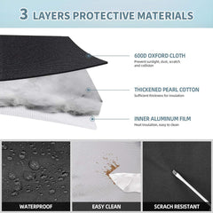 BougeRV 12V 23 Quart Portable Car Refrigerator Cover - Green Vista Living