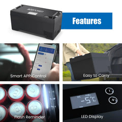 AcoPower TesFridge Portable Freezer – Specially Designed for Tesla Model X - Green Vista Living