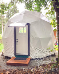 4-Season DELUXE Glamping Package Dome - 16'/5m - Phoenix Domes - Green Vista Living