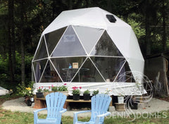 4-Season DELUXE Glamping Package Dome - 16'/5m - Phoenix Domes - Green Vista Living