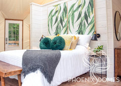 4-Season DELUXE Glamping Package Dome - 23'/7m - Phoenix Domes - Green Vista Living