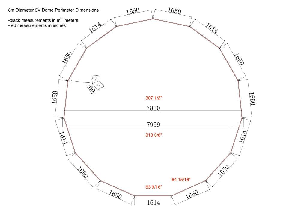4-Season DELUXE Glamping Package Dome - 26'/8m - Phoenix Domes - Green Vista Living
