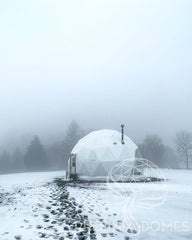 4-Season DELUXE Glamping Package Dome - 26'/8m - Phoenix Domes - Green Vista Living