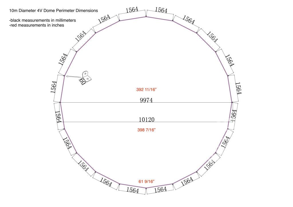 4-Season DELUXE Glamping & Yoga Package Dome - 33'/10m - Phoenix Domes - Green Vista Living