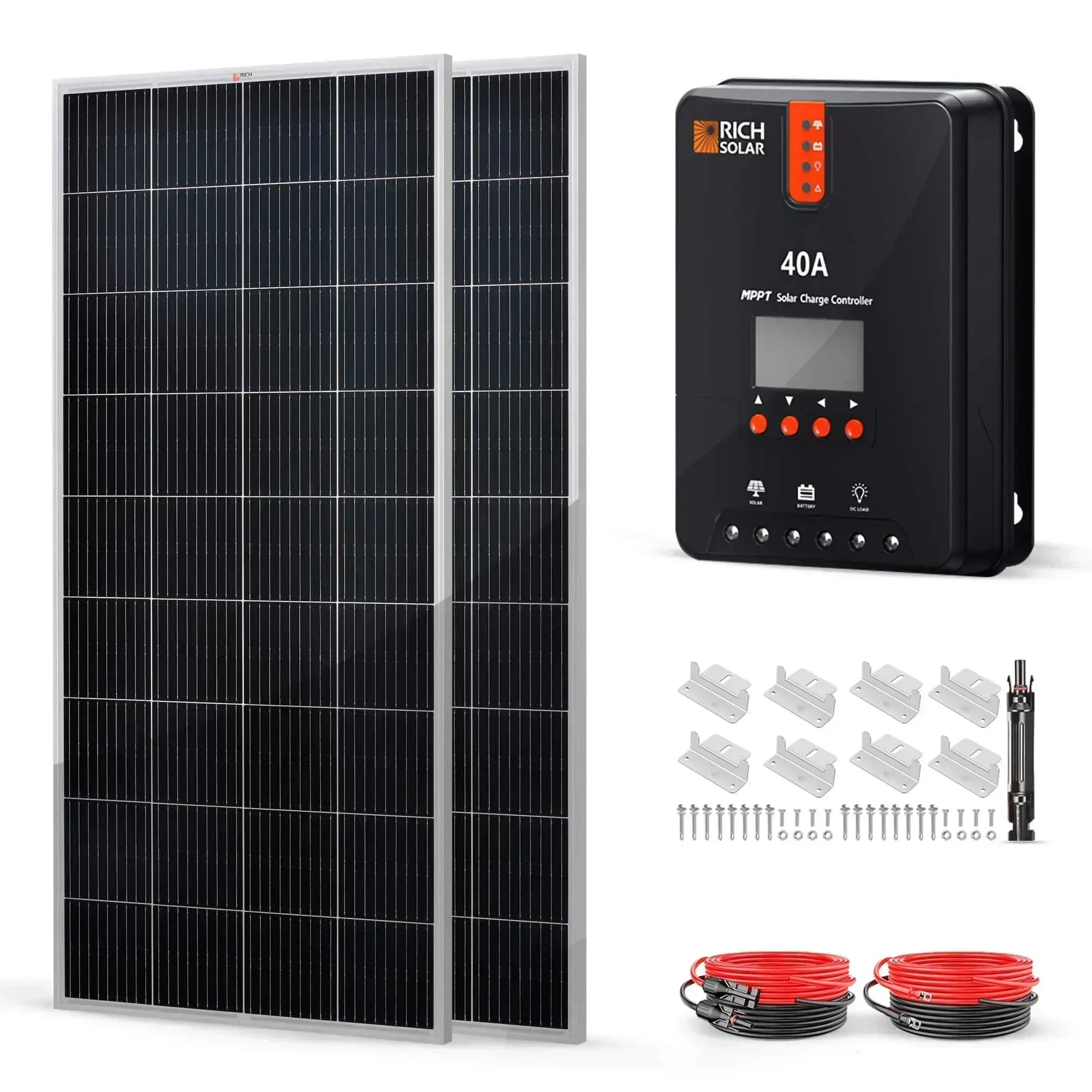 Rich Solar - 400 Watt Solar Kit - Green Vista Living
