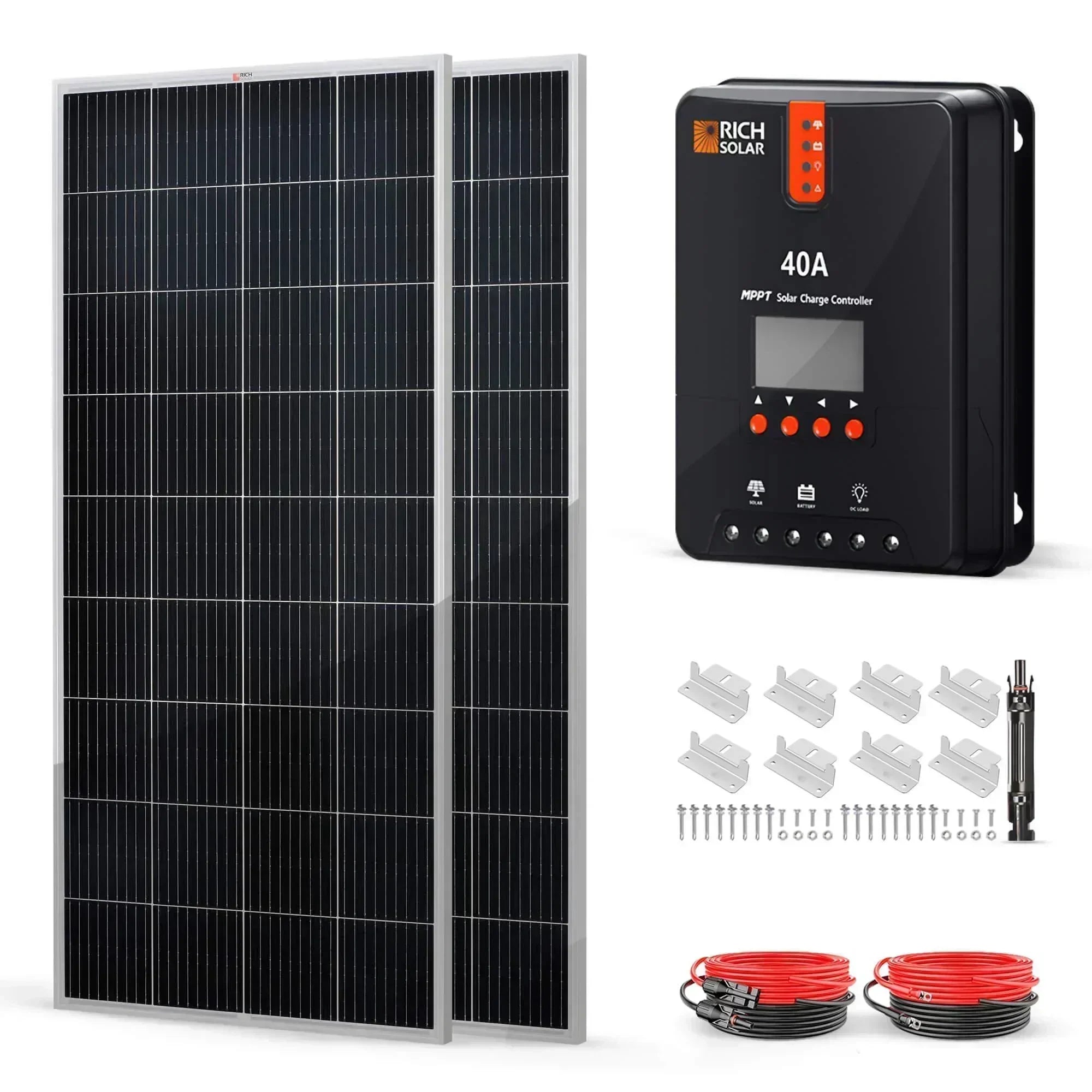 Rich Solar - 400 Watt Solar Kit - Green Vista Living