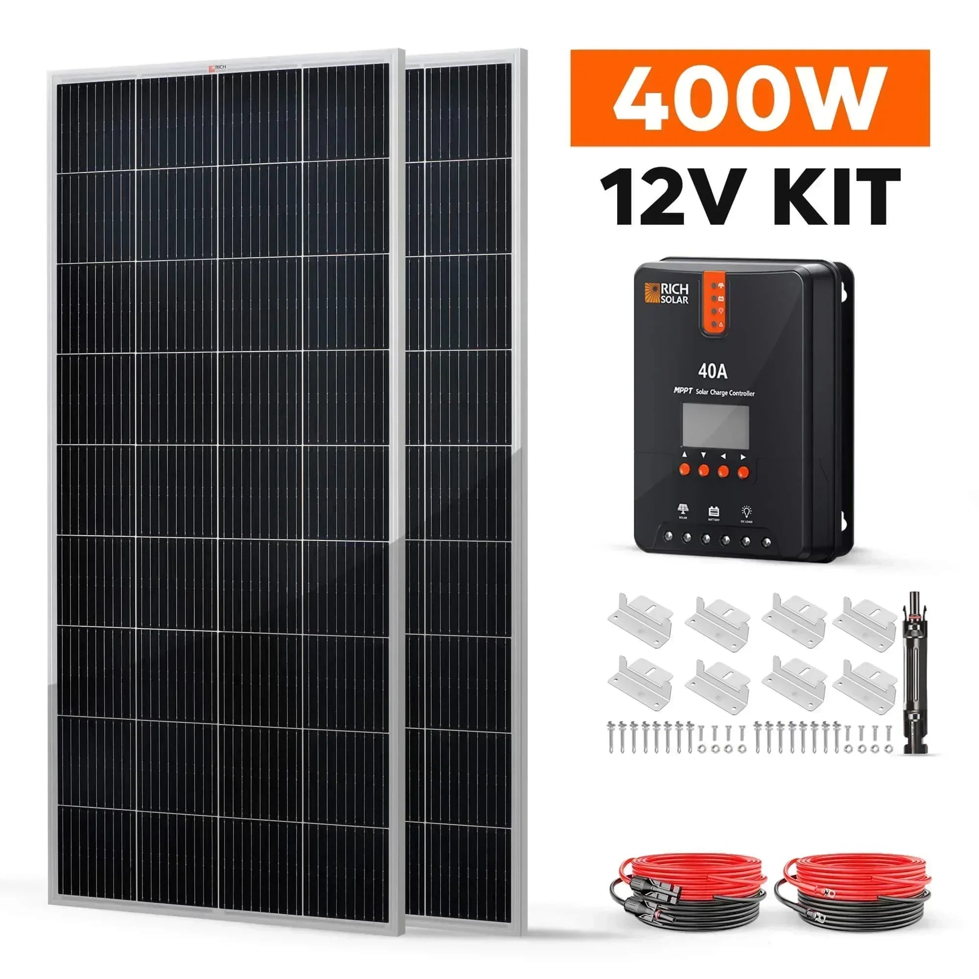 Rich Solar - 400 Watt Solar Kit - Green Vista Living