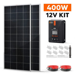 Rich Solar - 400 Watt Solar Kit - Green Vista Living